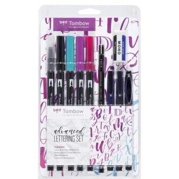 Tombow Handlettering-Set "advanced", 10er Set