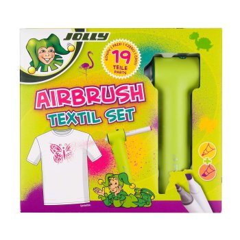 JOLLY Airbrush textilná sada 19-dielna