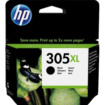 HP  305  XL Schwarz Druckerpatrone (3YM62AE)