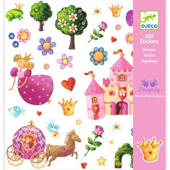 DJECO Prinzessin Marguerite - Sticker