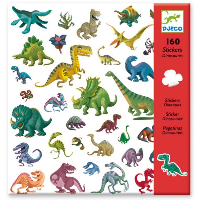 DJECO Nálepky - Dinosaury