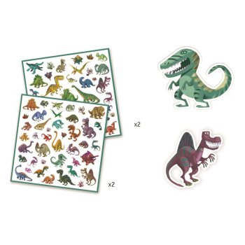 DJECO Nálepky - Dinosaury