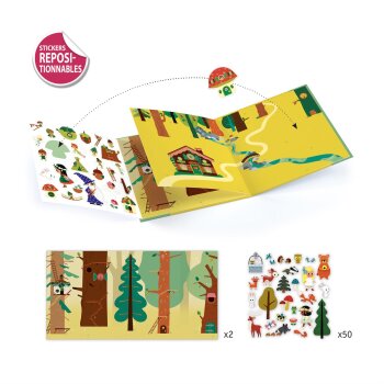 DJECO Zauberwald - Stickeralbum