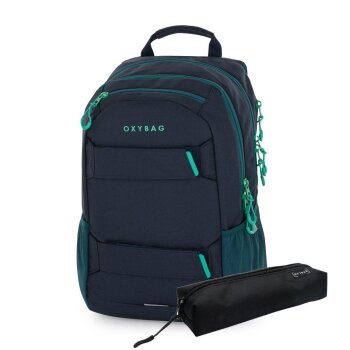 oxybag Schulrucksack OXY SPORT Blue + Etui