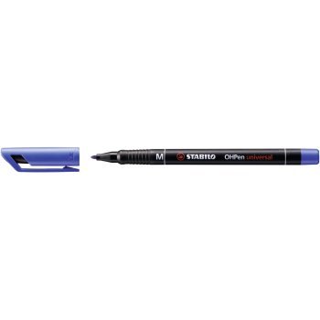 STABILO OHPen universal - fóliové pero - permanentné - stredný hrot - samostatné - modré