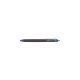PILOT  FRIXION POINT CLICKER - guličkové pero s modrým vymazateľným atramentom - v čiernej farbe
