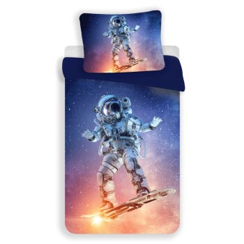 Bettwäsche Astronaut Surf 140×200 cm,...