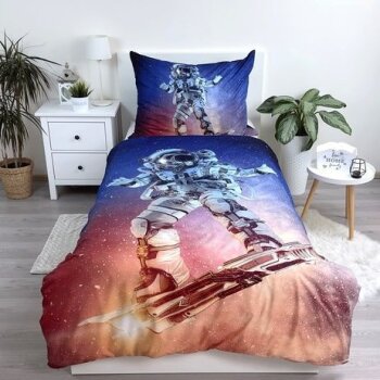 Bettwäsche Astronaut Surf 140×200 cm,...