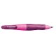 Ergonomischer Druck-Bleistift für Linkshänder - STABILO EASYergo 3.15 in pink/lila - Einzelstift - inklusive 1 dicken Mine - H?rtegrad HB & Spitzer
