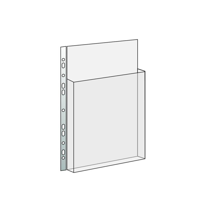 KARTON P+P Katalógový obal 2/3 A4 PVC 165 µm, 10 ks
