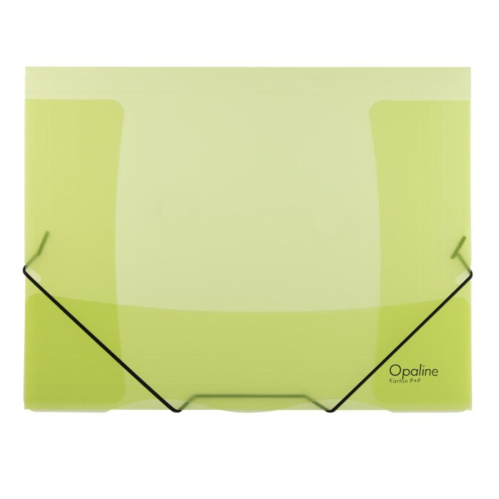 oxybag Dreiflügelmappe A4 mit Gummizug OPALINE hellgrün
