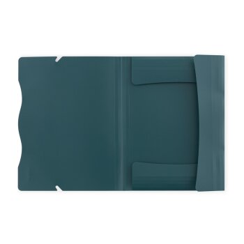 oxybag Dreiflügelmappe mit Gummizug VERDE forest