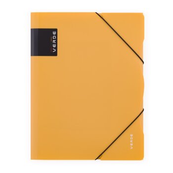 oxybag Dreiflügelmappe mit Gummizug VERDE mustard