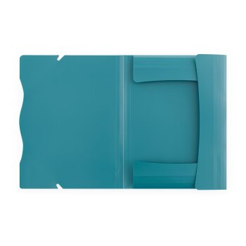 oxybag Dreiflügelmappe mit Gummizug VERDE sea