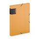 oxybag Heftbox mit Gummizug PP DIN A4 VERDE mustard