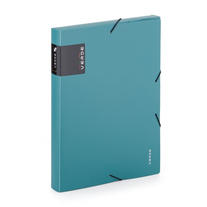 oxybag Heftbox mit Gummizug PP DIN A4 VERDE sea
