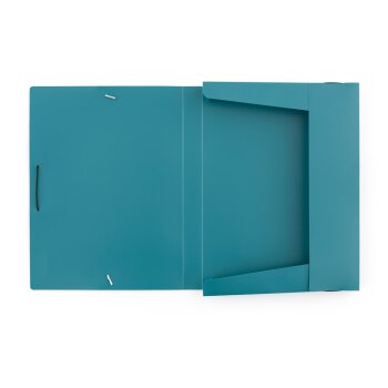 oxybag Heftbox mit Gummizug PP DIN A4 VERDE sea