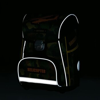 oxybag Školská taška PREMIUM COOL Helikoptéra