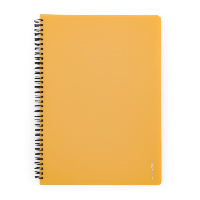 oxybag Collegeblock A4 PP liniert 60 Blatt VERDE mustard
