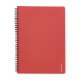 oxybag Collegeblock A4 PP liniert 60 Blatt VERDE brick