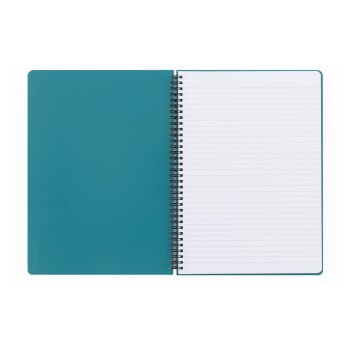 oxybag Collegeblock A4 PP liniert 60 Blatt VERDE sea