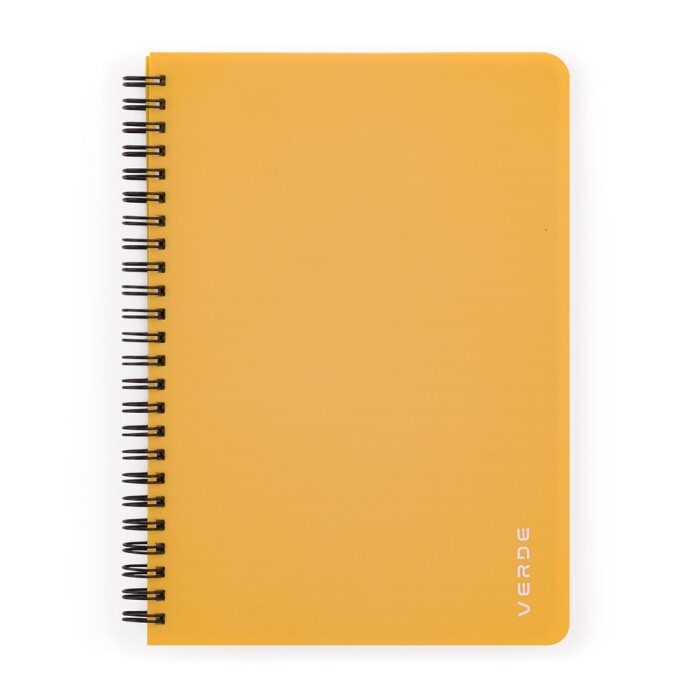 oxybag Collegeblock A5 PP liniert 60 Blatt VERDE mustard