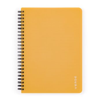 oxybag Collegeblock A5 PP liniert 60 Blatt VERDE mustard