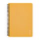 oxybag Collegeblock A5 PP liniert 60 Blatt VERDE mustard
