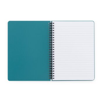 oxybag Collegeblock A5 PP liniert 60 Blatt VERDE sea