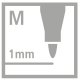 Permanent-Marker - STABILO Write-4-all - medium - Einzelstift