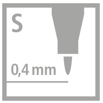 Folienstift - STABILO OHPen universal - permanent superfein - Einzelstift