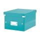 LEITZ Ablagebox Click & Store WOW, DIN A5, eisblau