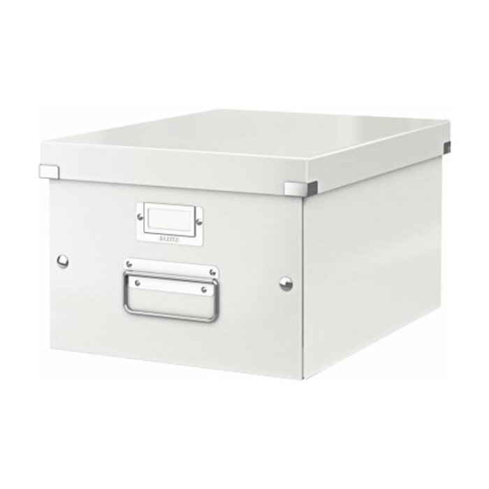 LEITZ Ablagebox Click & Store WOW, DIN A4, weiß
