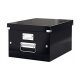 LEITZ Ablagebox Click & Store WOW, DIN A4, schwarz