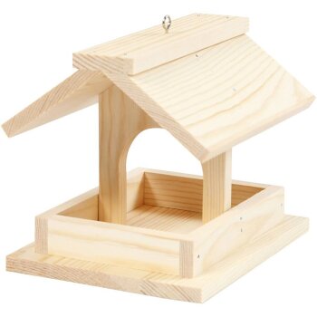 Creativ Company Vogelhaus – 1 Stk, H 12,5 cm, T...