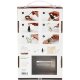 Creativ Company DIY-Set für Deko-Szenen unter Plastikglocken – 1 Pck, H 10+12,5 cm