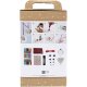 creativ company Kreativ Set Dekoration – 6 Acrylglas-Ornamente