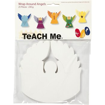 creativ company Engel – 25 Stk, H 10,5 cm, D 7 cm,...