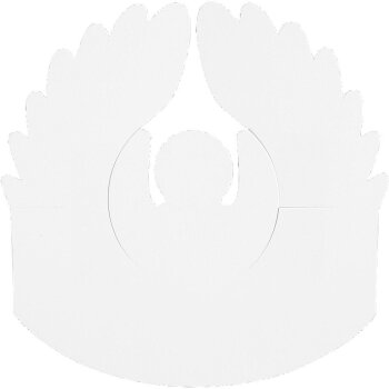 creativ company Engel – 25 Stk, H 10,5 cm, D 7 cm,...