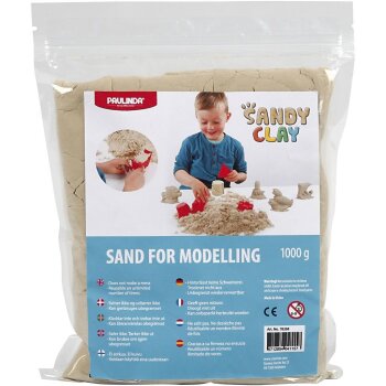 Creativ Company Clay® Sandy Clay – 1 kg, Natur