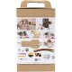 Creativ Company Kreativ Set Dekoration – 1 Pck, Insekten, Würmer und Grabsteine, Sortierte Farben