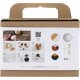 Creativ Company Mini Kreativ Set Weihnachtskugeln – 1 Pck, Rentier und Schneemann