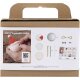 Creativ Company Mini Kreativ Set Weihnachtskugeln – 1 Pck, Weihnachtsmann und Engel