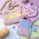 Creativ Company Starter Kreativ Set Häkeln – 1 Pck, Taschen, Sortierte Farben