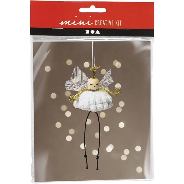 Creativ Company Mini Kreativ Set Häkeln – 1 Pck, Engel