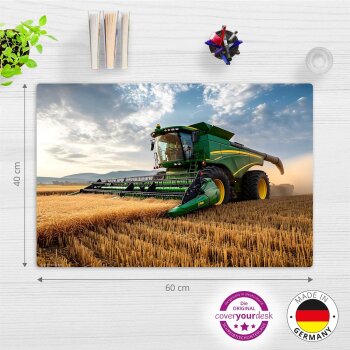 CYD Schreibtischunterlage premium Vinyl 60 x 40 cm...
