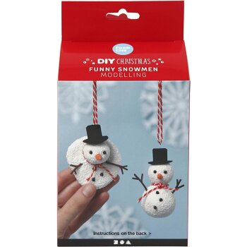 creativ company DIY Christmas - Veselí snehuliaci