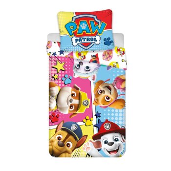 Posteľná bielizeň Paw Patrol Komiks 140×200...