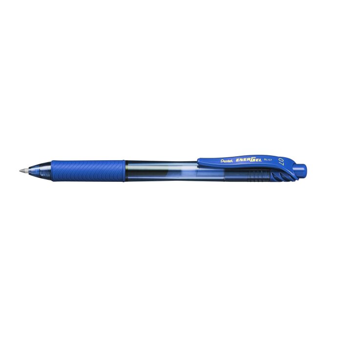 Pentel Liquid Gel-Tintenroller EnerGel-X BL107, blau - Schnelltrocknender Gelschreiber