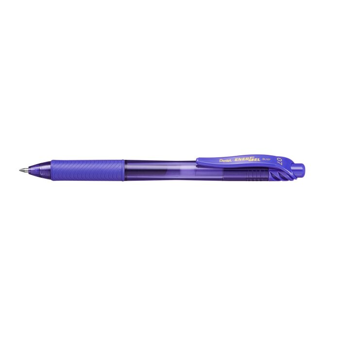 Pentel Liquid Gelový roller EnerGel-X BL107, fialový - Rýchloschnúce gélové pero